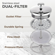 Glass French Press, KF1010