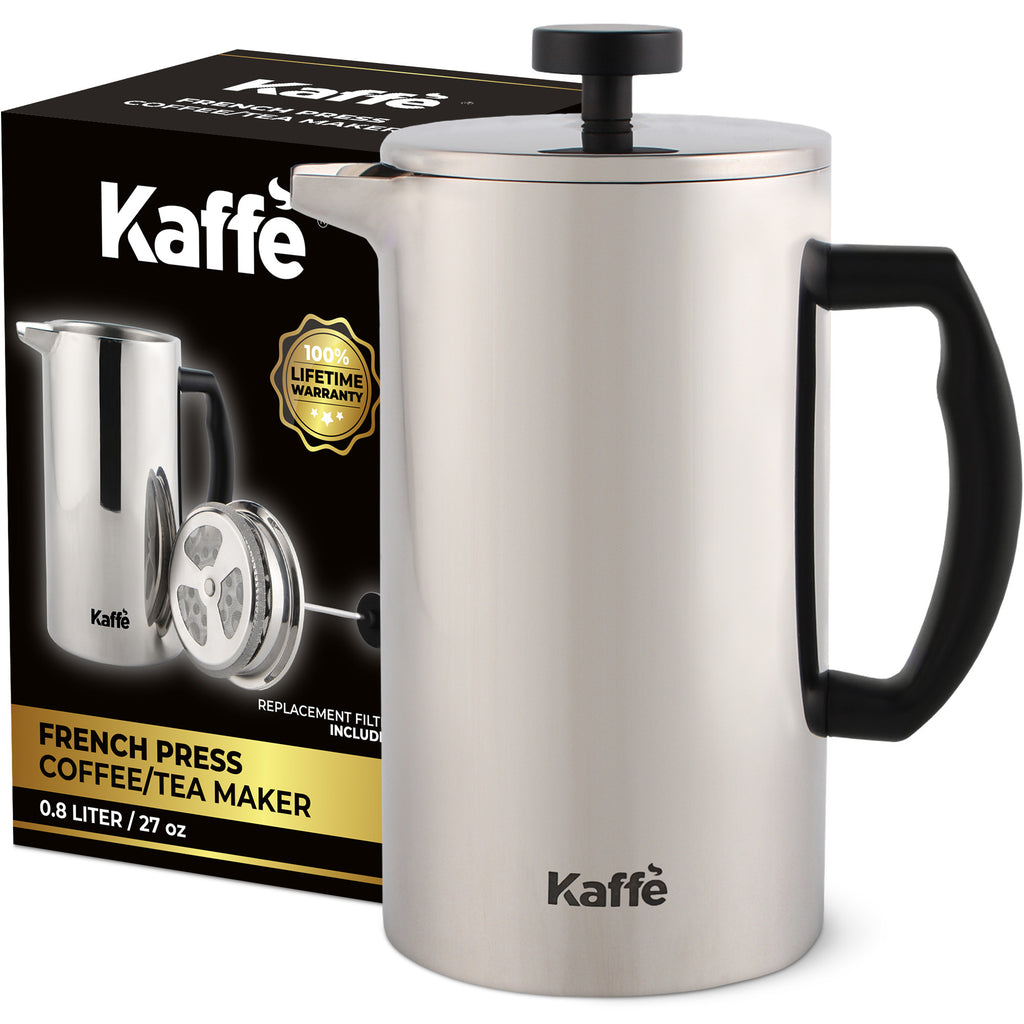 Stainless Steel French Press, KF1020 – Kaffe Products