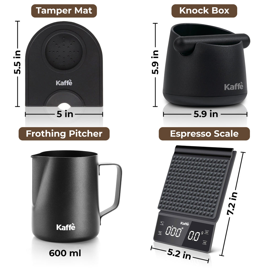 Kaffe Espresso Accessories Tool Kit (4-Piece) – Kaffe Products