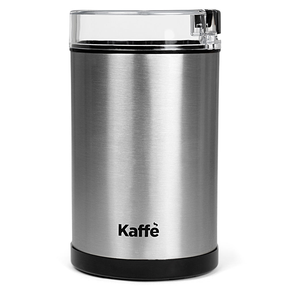 Kf8020 Kaffe Electric Burr Coffee Grinder Strong, Durable Stainless Steel - 4.5 oz Capacity, Silver