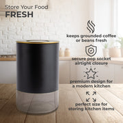 8oz Round Glass Storage Container, KF3030G