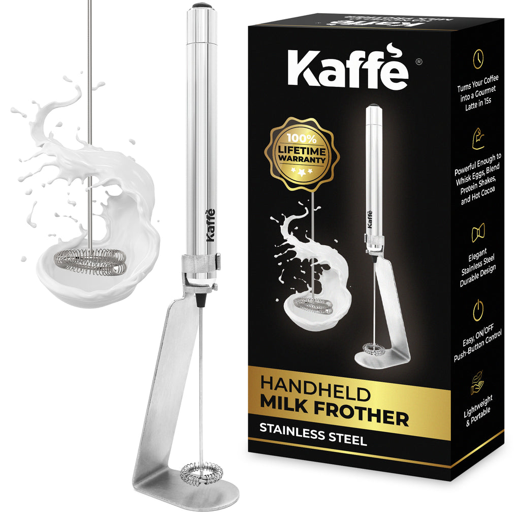 KF6020 Kaffe Handheld Milk Frother with Stand – Kaffe Products