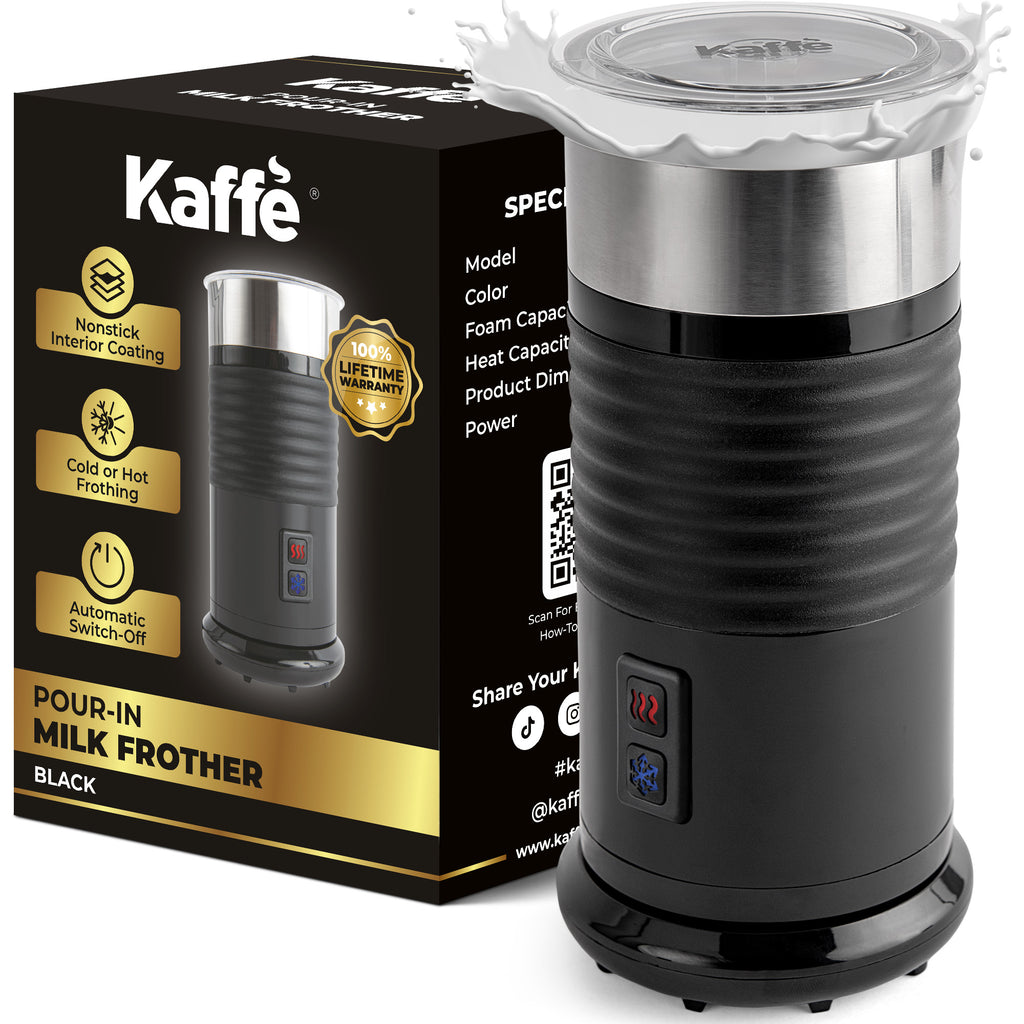 Pour-in Milk Frother w/ Silicone Base, KF6061 – Kaffe Products