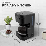 Coffee Maker (5-Cup) w/ Scoop, KFCM01