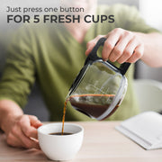 Coffee Maker (5-Cup) w/ Scoop, KFCM02