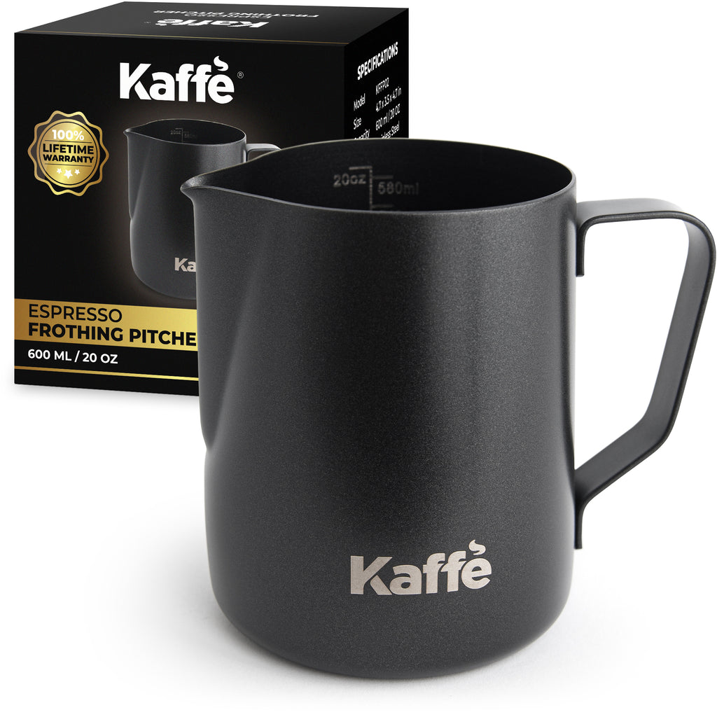 Milk Frothing Pitcher (20oz / 600ml), KFFP02 – Kaffe Products