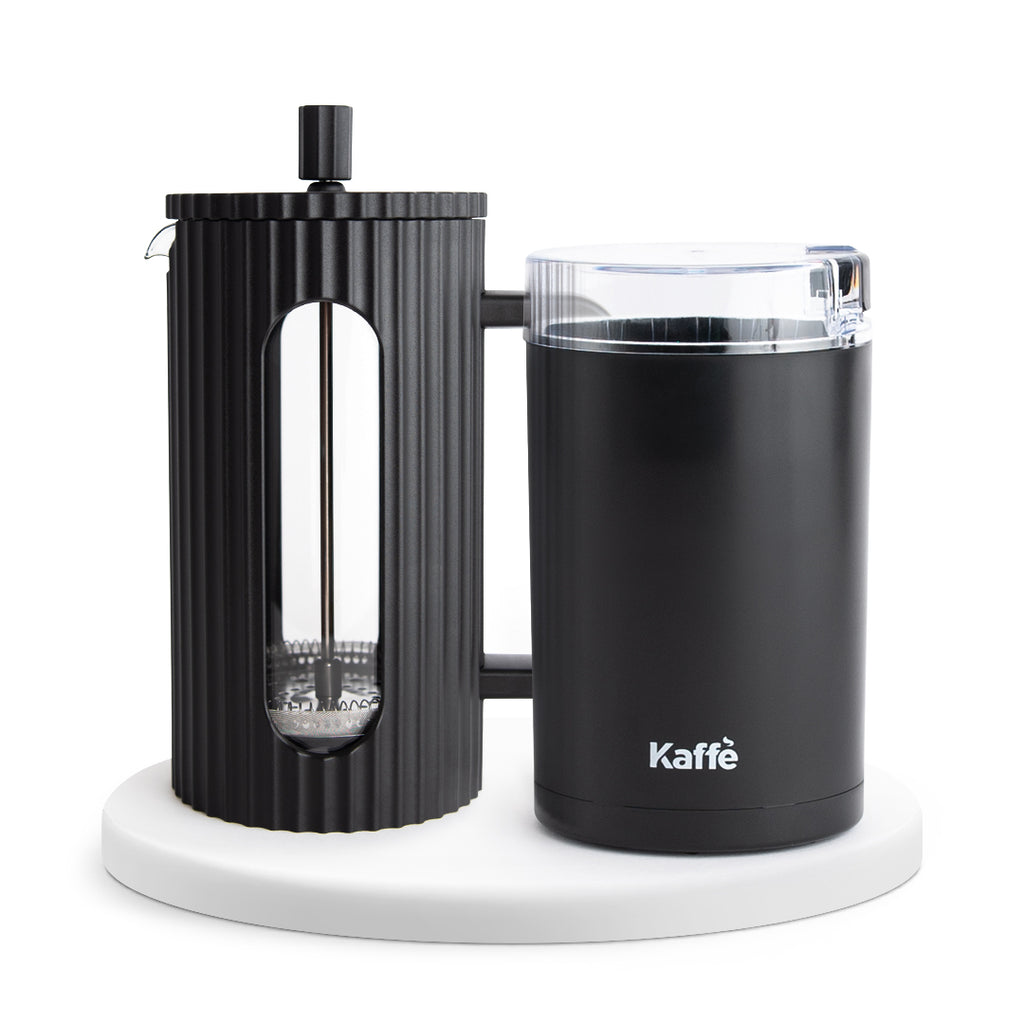 French Press Essentials Bundle, Black – Kaffe Products
