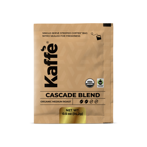 Kaffe Cascade Blend - Medium Roast Coffee Steeped Bag (5pack)