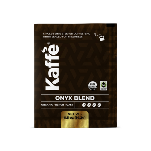 Kaffe Onyx Blend - French Roast Coffee Steeped Bag (5pack)