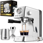 Espresso Coffee Machine w/ Milk Frother, KF1000X