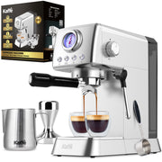 Espresso Coffee Machine w/ Milk Frother, KF1000X