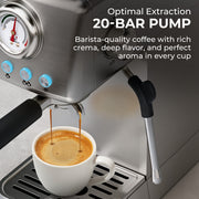 Espresso Coffee Machine w/ Milk Frother, KF1000X