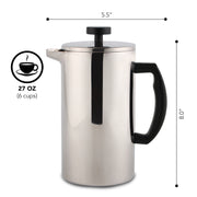 Stainless Steel French Press, KF1020