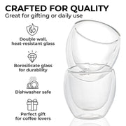 3oz Espresso Cup Set, KF4040