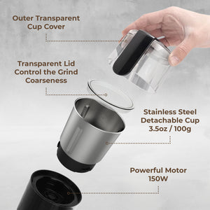 Blade Coffee Grinder (Removable Cup), KF5010