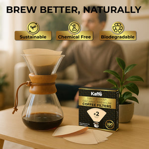 Organic Premium Coffee Filters #2, KFCF02B