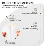Organic Premium Coffee Filters 2, KFCF02W