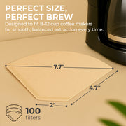 Organic Premium Coffee Filters 4, KFCF04B