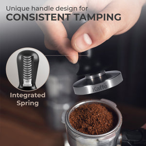 Espresso Tamper with Spring, 51mm, KFCT02-51