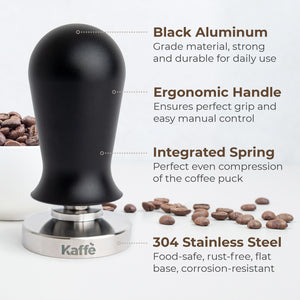 Espresso Tamper with Spring, 51mm, KFCT02-51