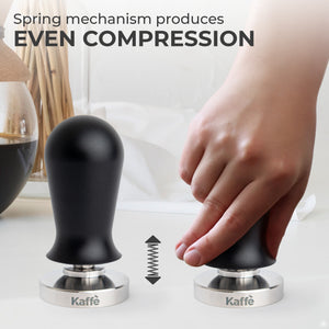 Espresso Tamper with Spring, 54mm, KFCT02-54