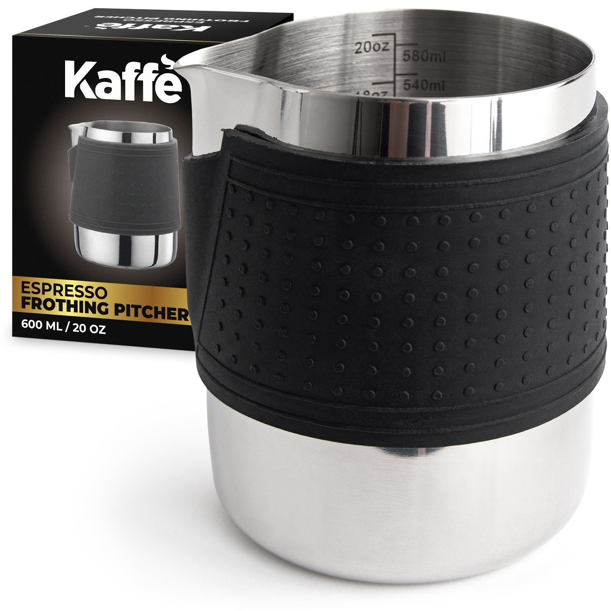 Milk Frothing Pitcher, 600 ML, KFFP01