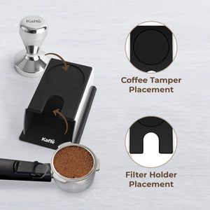 Espresso Tamping Mat & Portafilter Holder, KFTH01