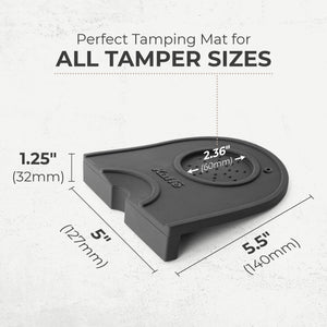 Espresso Tamper & Mat Kit