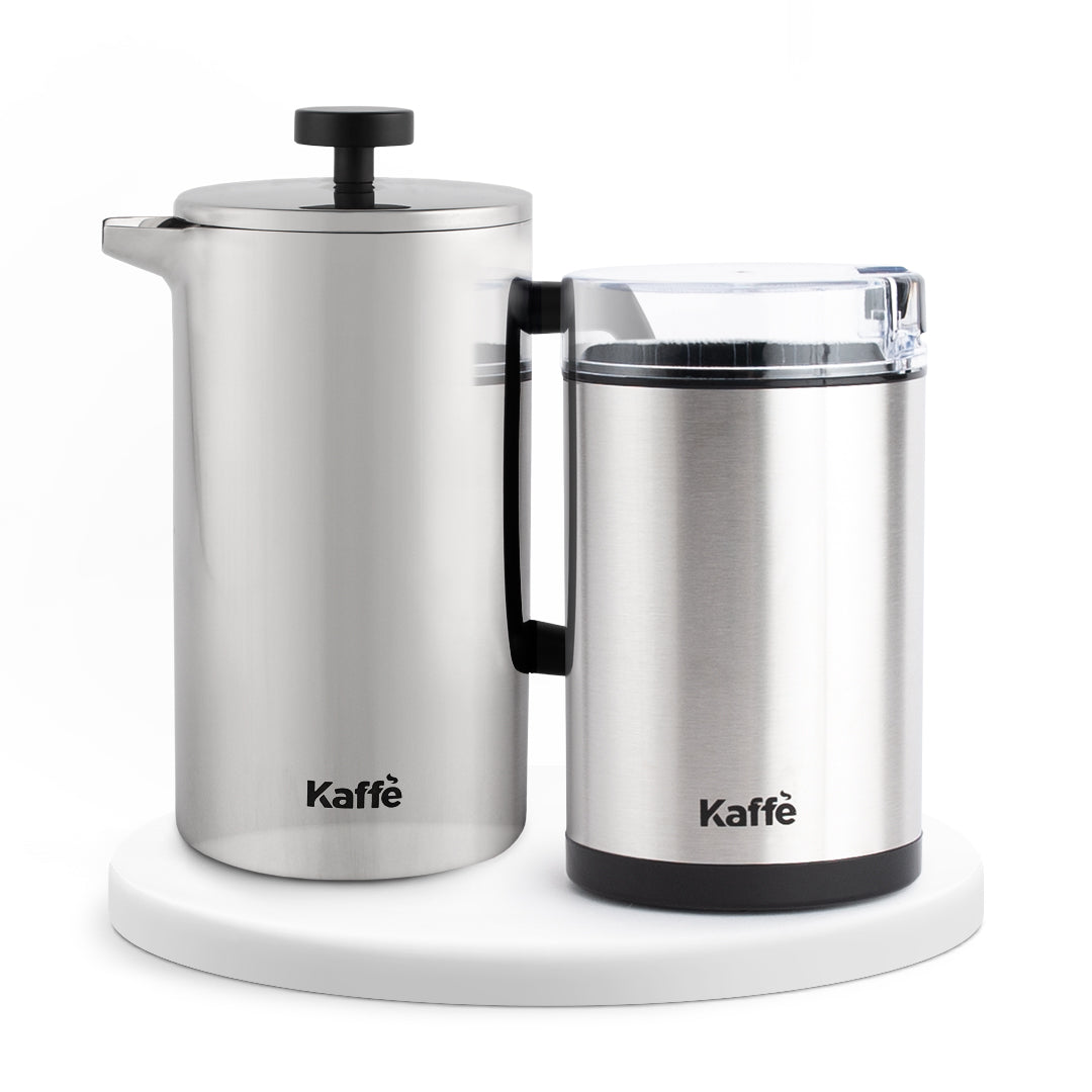 French Press Essentials Bundle, Steel